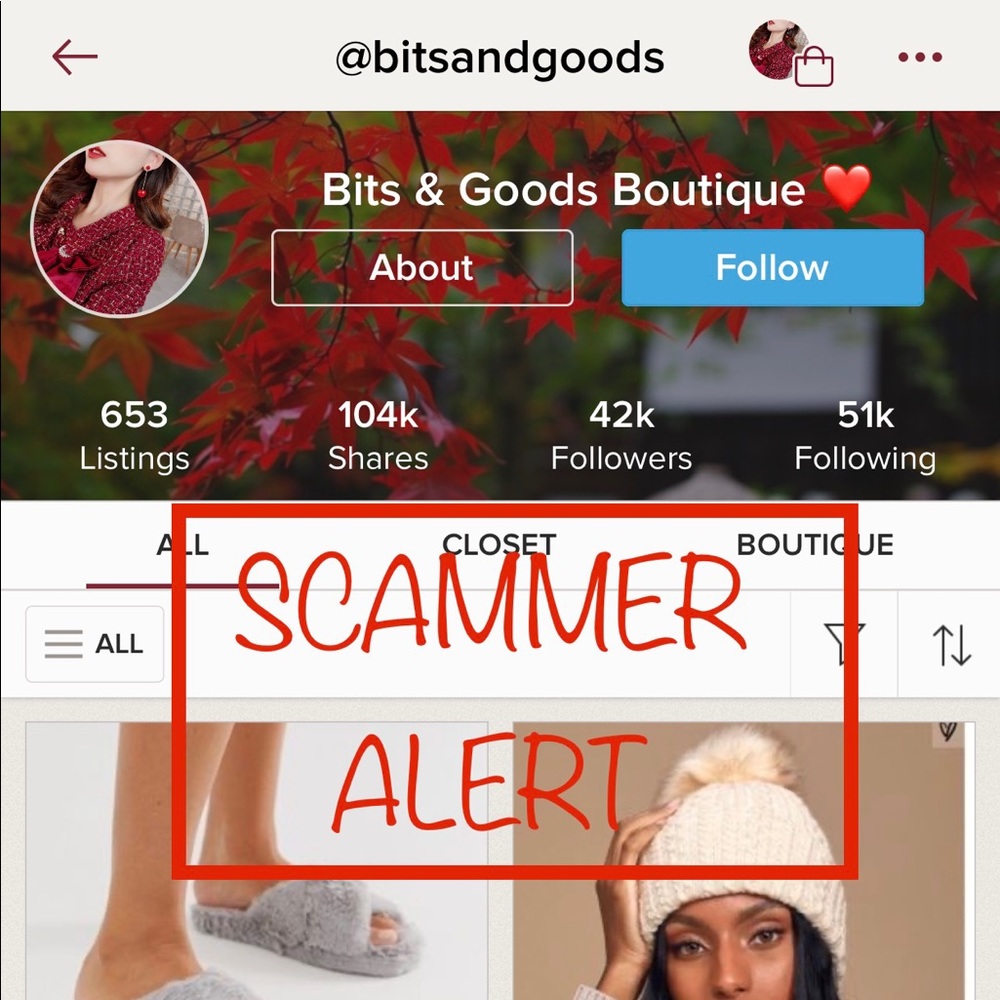 Beware Trade Scammer @bitsandgoods